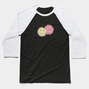 Smiley Face Baseball T-Shirt